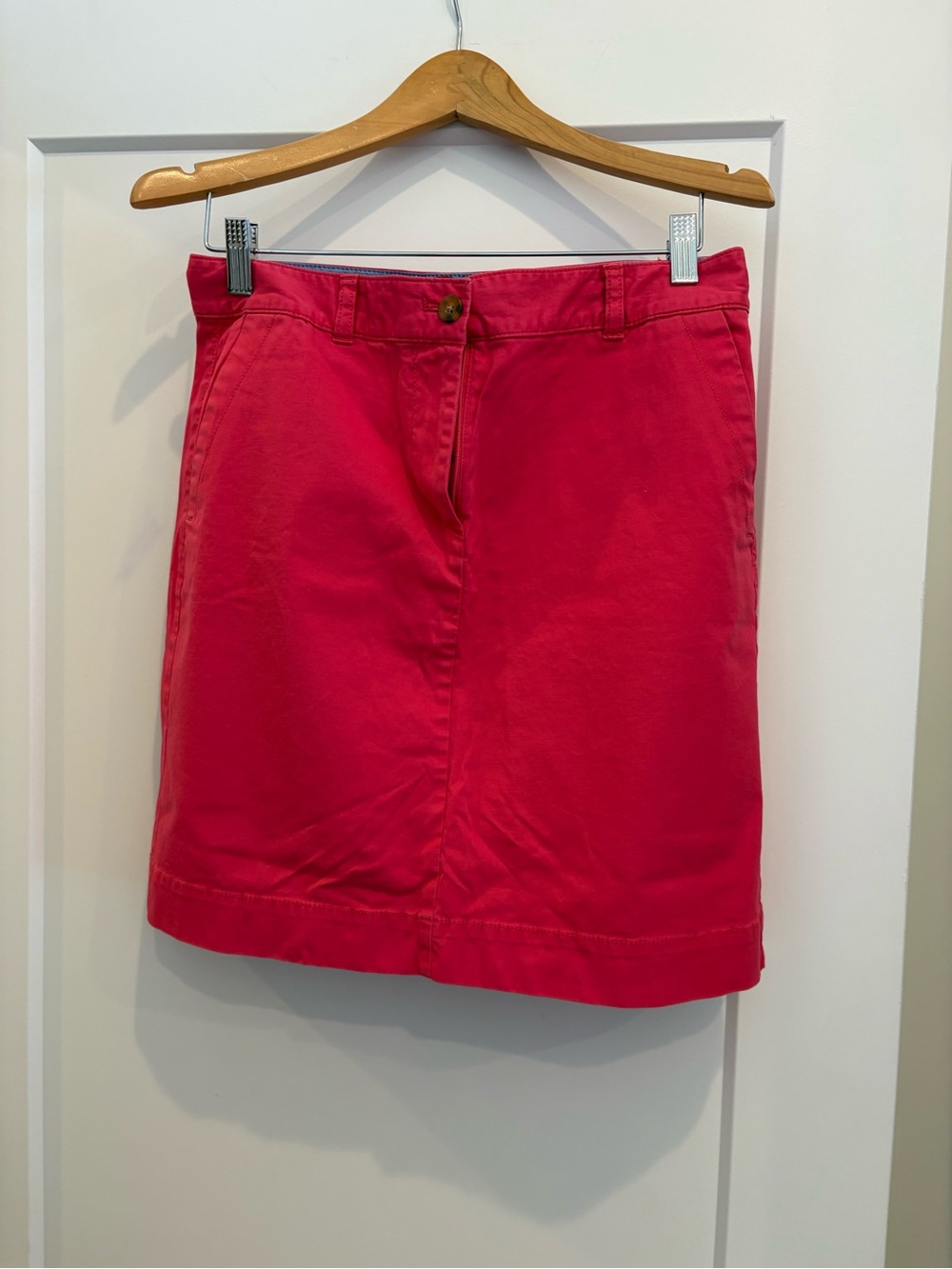 Talbots Pink Chino Skirt